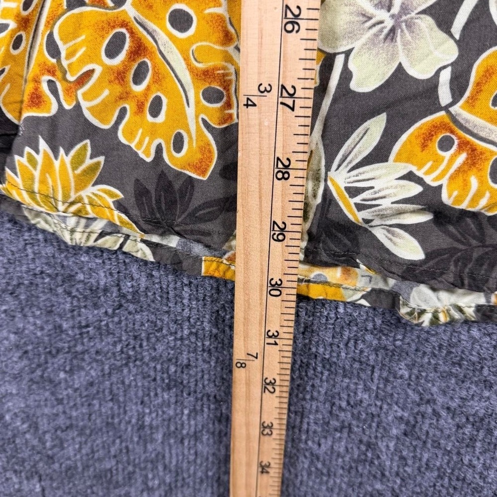 Vintage 90s Panhandle Slim Western Tropical Hawaiian Rayon Button Up Size XL - Picture 8 of 8